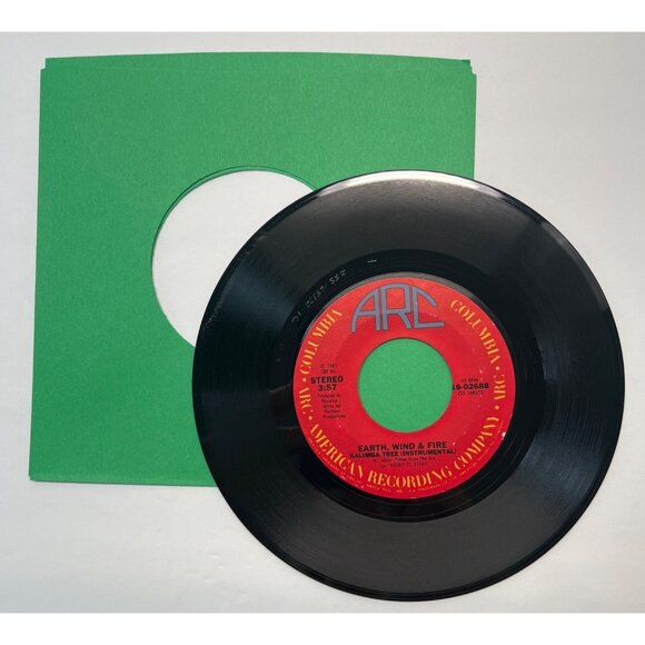 Earth Wind and Fire Wanna Be With You / Kalimba Tree 45 Vinyl 80s R&B Soul ARC - Picture 5 of 6